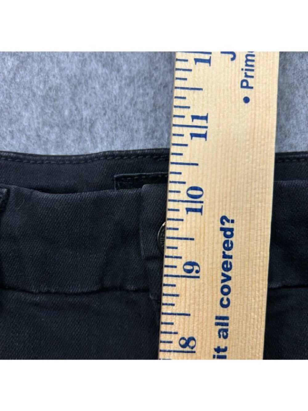 Mother The Looker Skinny Jeans Women's Size 28 Not Guilty Black Wash Denim - Picture 12 of 15